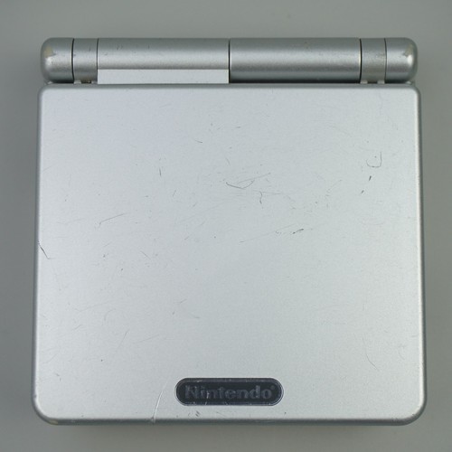 Nintendo Gameboy Advance SP Console GBA SP Silver AGS-001 w/ Charger #5566 - Picture 4 of 10