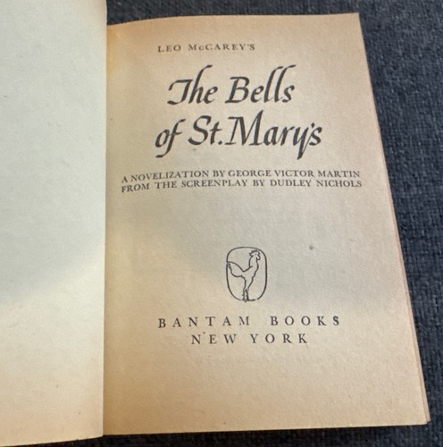 BELLS OF ST. MARY'S - Movie Tie-in Ingrid Bergman Bing Crosby 1947 PB - Imagen 4 de 7