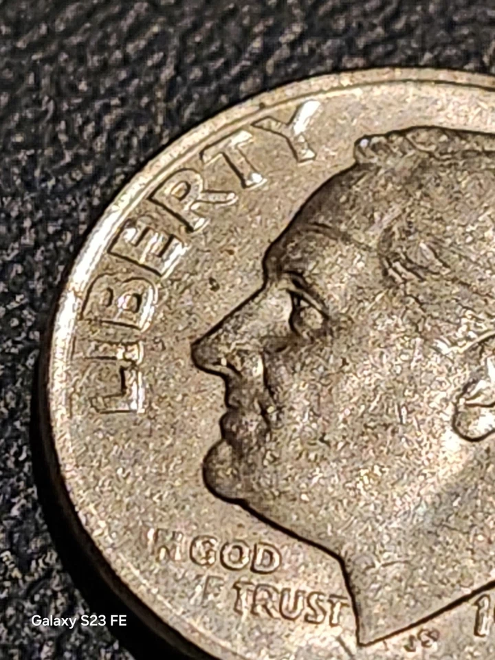 1994 p roosevelt Error DimeDoubling On 4 MissingLetters I And We Reverse double - Image 3 of 4