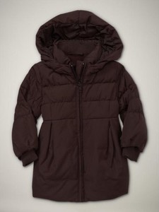 NWT Baby Gap Girls Brown Peplum Coat Puffer Jacket 12-18 Months $64.95