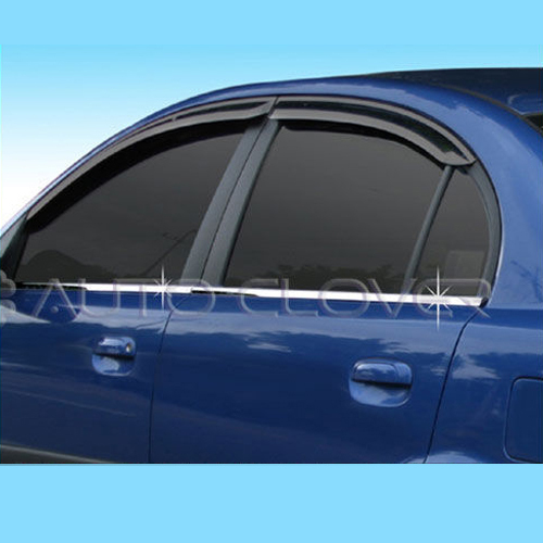 Chrome Window Line Sill Trim 4p For 06 - 09 Kia Rio : Pride - Picture 1 of 1