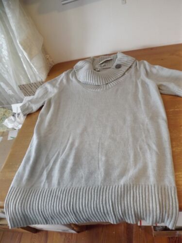NEW Worthington Woman TUNIC SWEATER 1X cowl neck SHORT SLEEVES NWT - Picture 2 of 11