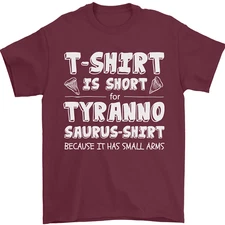 Tyrannosaurus Rex Dinosaur T-Rex Funny Mens T-Shirt 100% Cotton