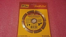 IVY Classic, 38040, Swift Cut 4-Inch Diamond Segemented Dry Blade