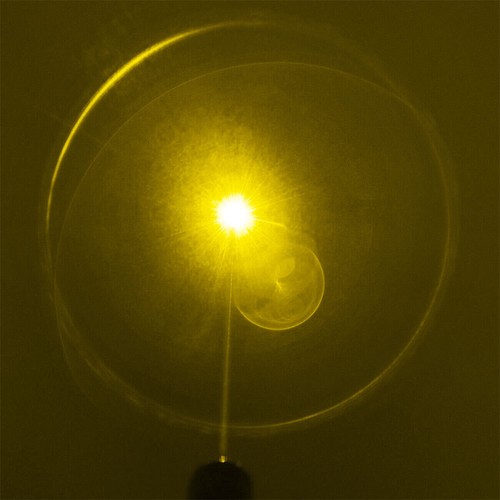 5mW Power 591nm Golden Yellow Laser Pointer Pen SOS Wicked Lasers+5X Caps - Picture 5 of 17
