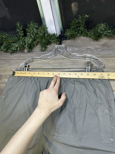 Columbia Snow Pants Size Large (36-38) Gray Thin, Not Lined, Elastic Windbreaker - Picture 9 of 14