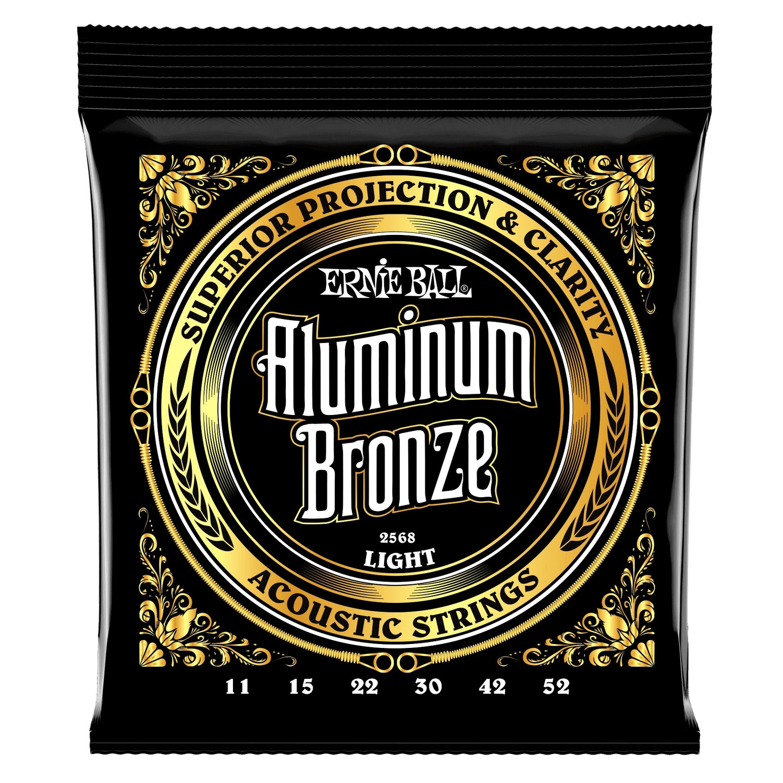 Ernie Ball 2568 Алюминиево-бронзовые струны Light Akustik Gitarre Satz Saiten