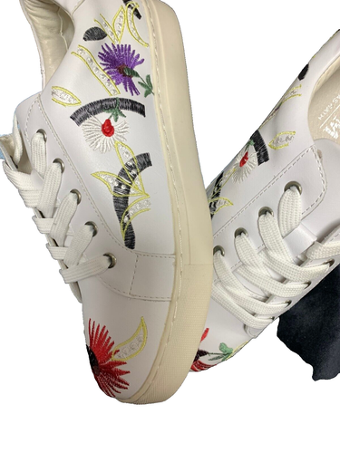 Gr.40 Thom by Thomas Rath Damen Sneaker Design Freizeitschuhe Echtleder weiß Neu - Bild 8 von 10