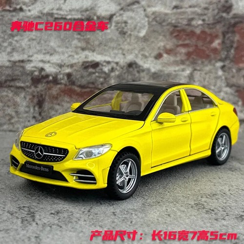1:32 Mercedes-Benz C260L Diecast Alloy Model car Sound Light Pull Back Vehicle - Picture 22 of 22