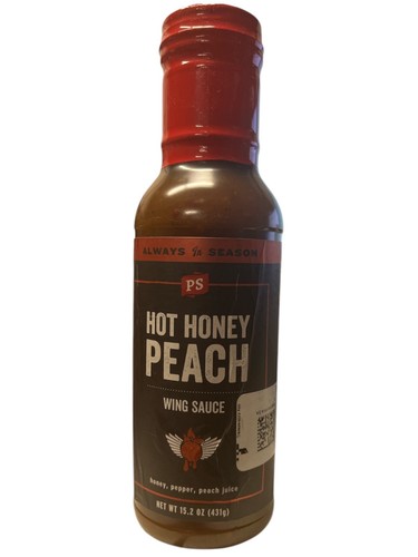 Hot Honey Peach Wing Sauce 15,2 Oz. - Bild 1 von 2