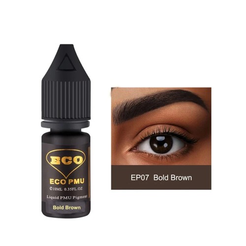 Liquid Tattoo ink Eyebrow Permanent makeup Pigment 10ml Semi Permanent Makeup - Picture 12 of 34