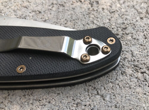 Set viti torx bronzo oro per coltello tascabile Spyderco resilienza tenace 10 pezzi - Foto 8 di 12