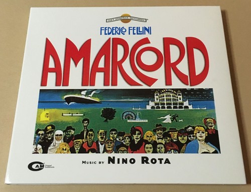 "AMARCORD" original soundtrack CD, Nino Rota, CAM Records, NM - Bild 1 von 4