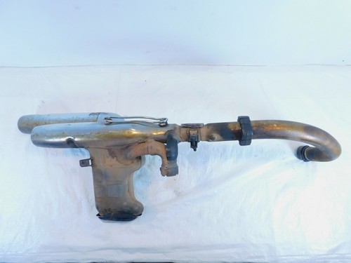 1984-99 Yamaha Virago 1000 1100 XV1000 XV1100 Exhaust Muffler Pipe Can & Header - Picture 7 of 12