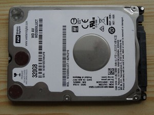 SATA 2,5 HDD WD AV 320GB Cashe 16MB 5400Rpm, slim