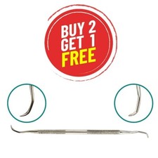 DD3 STAINLESS STEEL DENTAL PICK DOUBLE END 6" Buy 2 get 1 FREE
