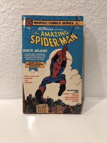 Stan Lee präsentiert "THE AMAZING SPIDER-MAN" TASCHENBUCH #2 Marvel Comics Serie