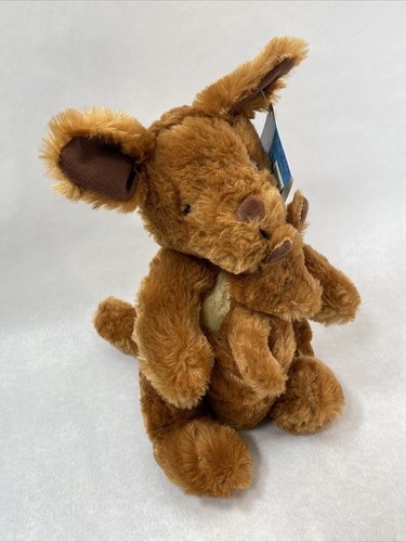 Kohls Cares Kangaroo Mom & Baby Joey Soft Plush Stuffed Animal 12” Toy NWT - Picture 3 of 9