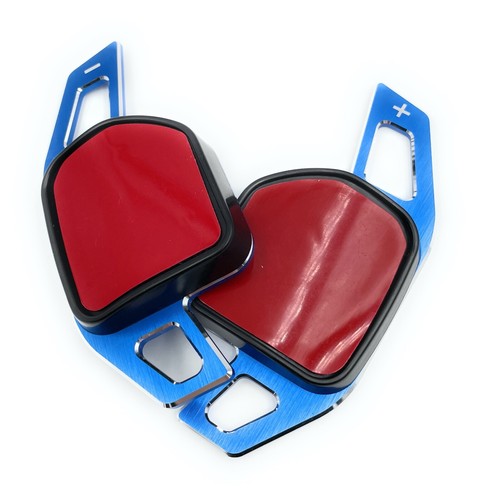 Palancas de cambio Shift Paddle Audi A3 S3 RS3 8p 8pa; A4 S4 RS4 8k b8; A5 S5 azul - Imagen 4 de 5