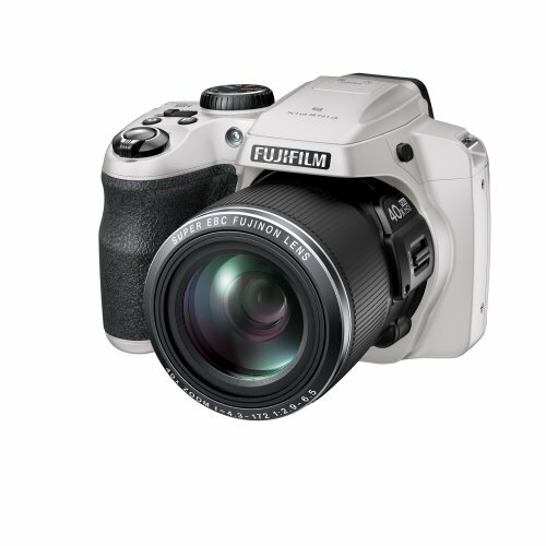 FUJIFILM Digital Camera 16.2MP FinePix S8200WH 40X White F FX-S8200WH - Picture 2 of 7