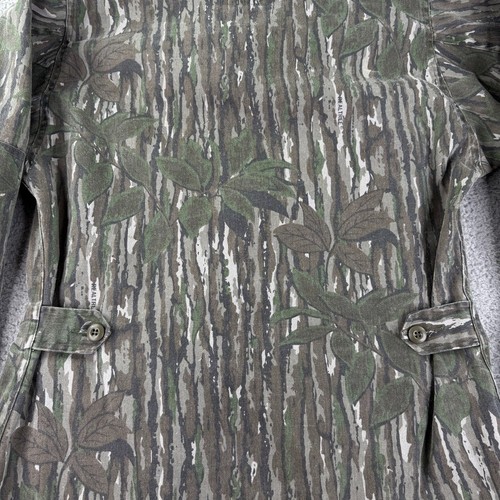 Chaqueta Cabelas de Colección Pequeña Para Hombre Árbol Real Camuflada Caza Militar Hecha en EE. UU. - Imagen 11 de 15