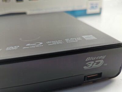 3D Blu-ray Player Phillips BDP5506 Blu-Ray Tested Working W