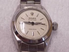 ROLEX OYSTER PRECISION 6410 STAINLESS STEEL ORIGINAL DIAL MANUAL LADIES WATCH