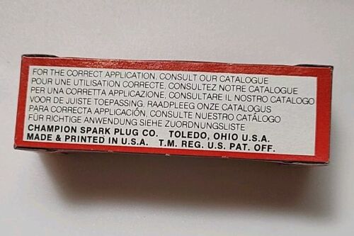 champion S60937 N8 Single Spark Plug New - Picture 3 of 9