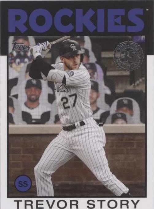 2021 Topps - Trevor Story #86B-29 - 1 of 1