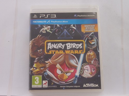 Angry Birds Star Wars (Sony PlayStation 3, 2013) LucasArts PS3 Juego Ravio FR Ver - Imagen 2 de 9