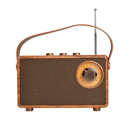 Retro-Radio-Lautsprecher, kabellos, kreatives FM-Radio für Outdoor-Reisen, Campi - Bild 3 von 12