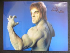 LOU FERRIGNO signed autograph signed on 30x40 cm "HULK" photo in person LOOK