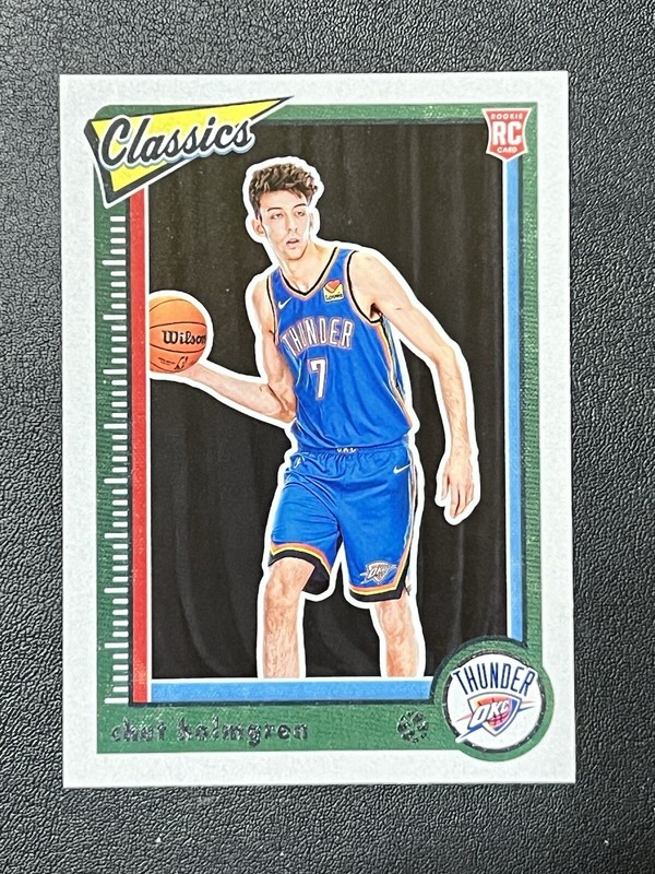 2022-23 Panini Chronicles Basketball Chet Holmgren Classics Rookie #622 Thunder