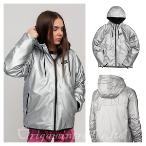 nike metallic windrunner