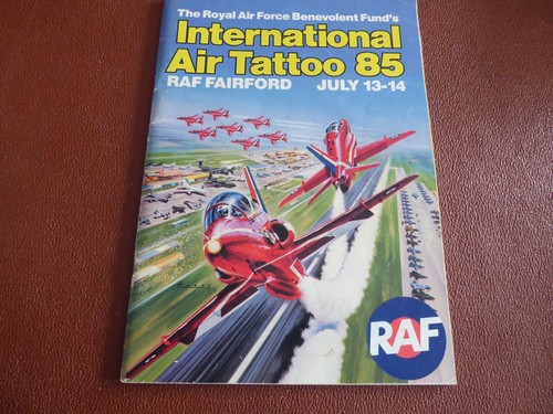 International Air Tattoo 85 RAF Fairford July 13-14 program book