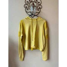 Lorna Jane Acid Yellow Marl Studio Hoodie Size M