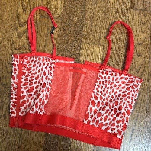 NWT Victoria’s Secret Bustier Red Lips Top Size Small - Picture 3 of 5