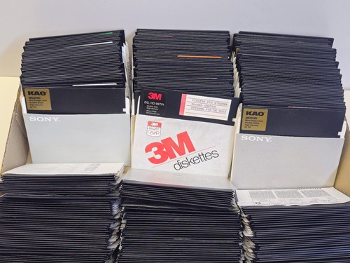 LOT of 377 FORMATTED 5.25" 1.2MB Floppy Diskettes Various Brands *READ* - Picture 8 of 12