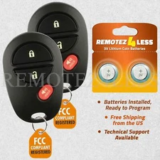 2 For GQ43VT20T 2005 2006 2007 2008 2009 Toyota Tacome Remote Fob 89742-AE011