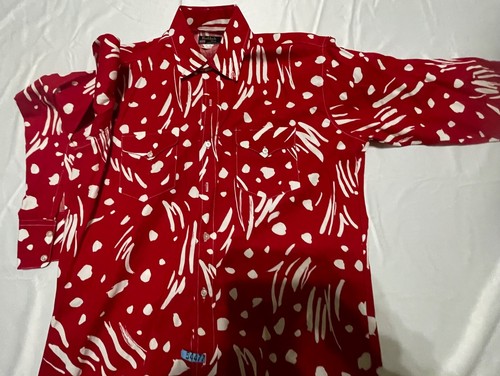 RUDDOCK BROS HERREN HEMD ROT WEISS HERREN GRÖSSE 16-35 - Bild 4 von 8