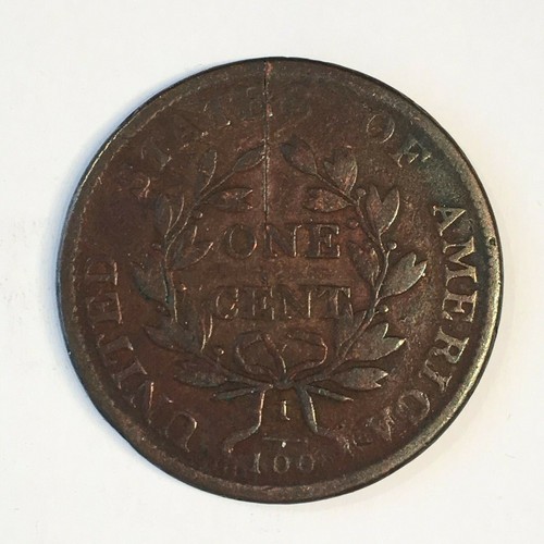 1802 Large Cent - High Quality Scans #F542 - Picture 2 of 2