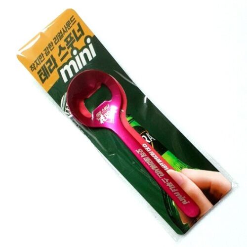 Terra Beer Cucchiaio ROSA 1 pz Edizione Limitata Forma Cucchiaio Apribottiglie Rosa NUOVO - Foto 4 di 12