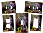 LILACS IN VASE FLORAL HOME DECOR LIGHT SWITCH PLATES OR OUTLETS
