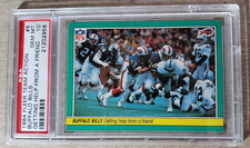 1984 Fleer Team Action Buffalo Bills PSA 10 Getting Help From A Friend #6 Pop 3