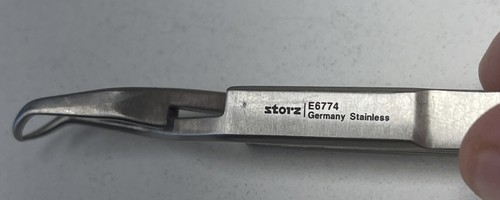 Storz E6774 Schaedel Towel Clamp Cross Action Non-Magnetic 3-1/2" Surgery OR - Picture 3 of 3