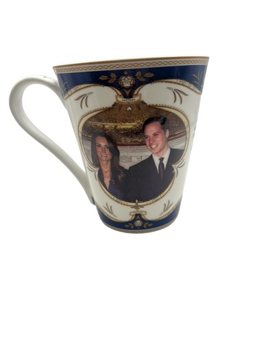 APRIL 29 2011 ROYAL CREST WEDDING PRINCE WILLIAM MIDDLETON COFFEE MUG CUP 12oz - Picture 3 of 7