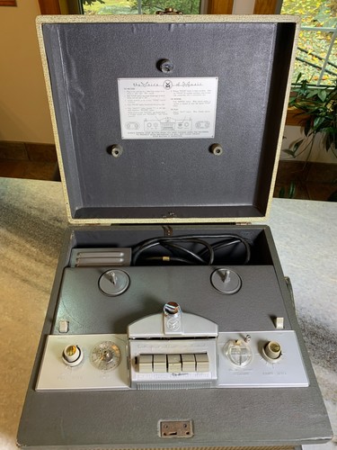 Vintage Mid Century Modern MCM Decor Decoration Voice of Music Reel Recorder 710 - Picture 7 of 24