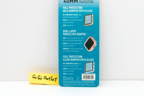 WITHit housse de protection complète pare-chocs OR pour Apple Watch 40 mm, pack de 3 NEUF - Photo 3 sur 5