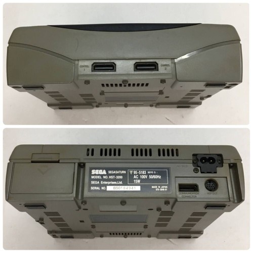 Sega Saturn Console Gray HST-3200 Japanese Version - Choose Your Accessories - Picture 6 of 8