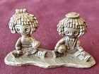 RAGGEDY ANN & ANDY PEWTER FIGURINES AND A SMALL HAND PAINTED CHALKBOARD — photo 10